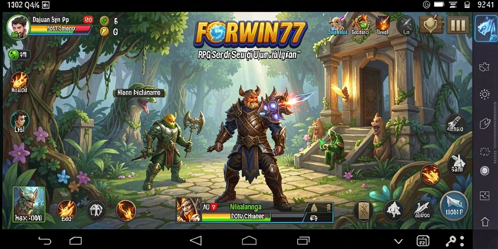 Gameplay seru dengan berbagai karakter dan petualangan.