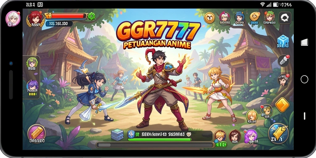 Screenshot gameplay GGR7777 menampilkan petualangan Anime yang mengasyikkan.