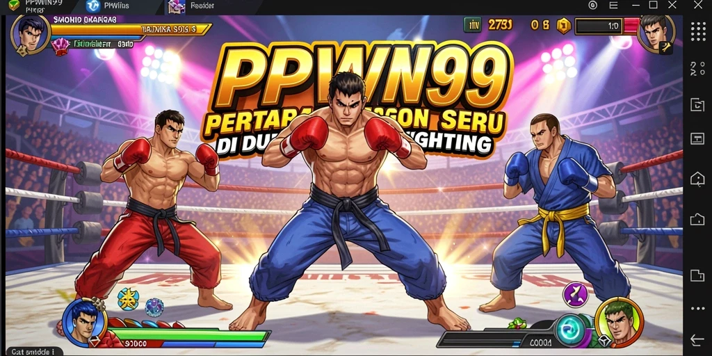 Screenshot dari gameplay <strong>PPWIN99</strong> yang menampilkan aksi pertarungan mendebarkan.