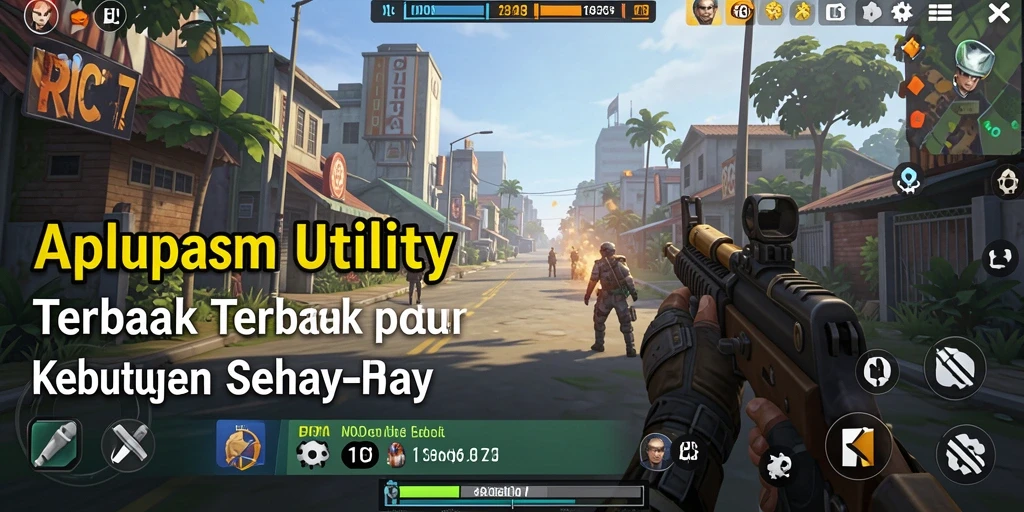 Tampilan antarmuka RICH7 yang sederhana dan efektif.