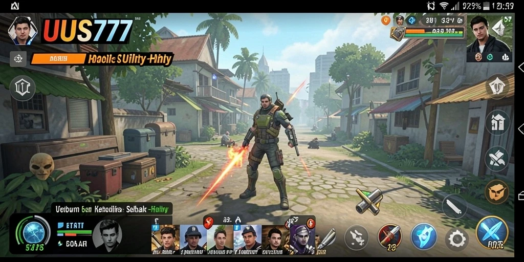 Screenshot utama UUS777 menampilkan antarmuka aplikasi Utility yang intuitif.