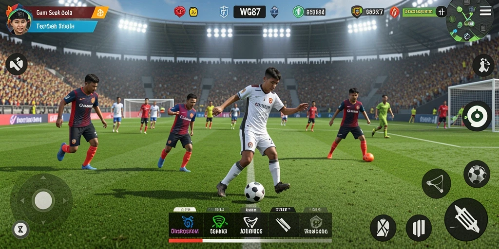 Tampilan gameplay <strong>WG87</strong> yang menarik dan menantang.